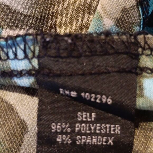 Connected Apparel Woman Soft Knit Dress.Bubbles. Draped Front. - Picture 9 of 11